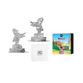 10 Eur (22.20 g) srebrna PROOF moneta Asterix at the Olympic games, Francja 2024 (z certyfikatem)