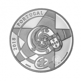5 Eur Münze The Baroque Age, Portugal 2018