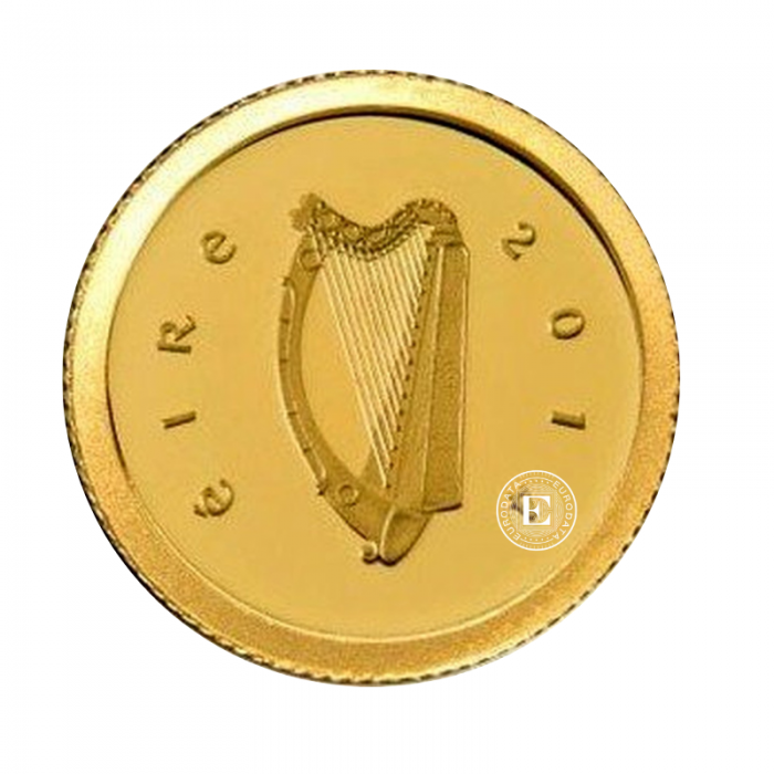 20 Eur (0.5 g) gold PROOF coin The Battle of Clontarfe, Ireland 2014