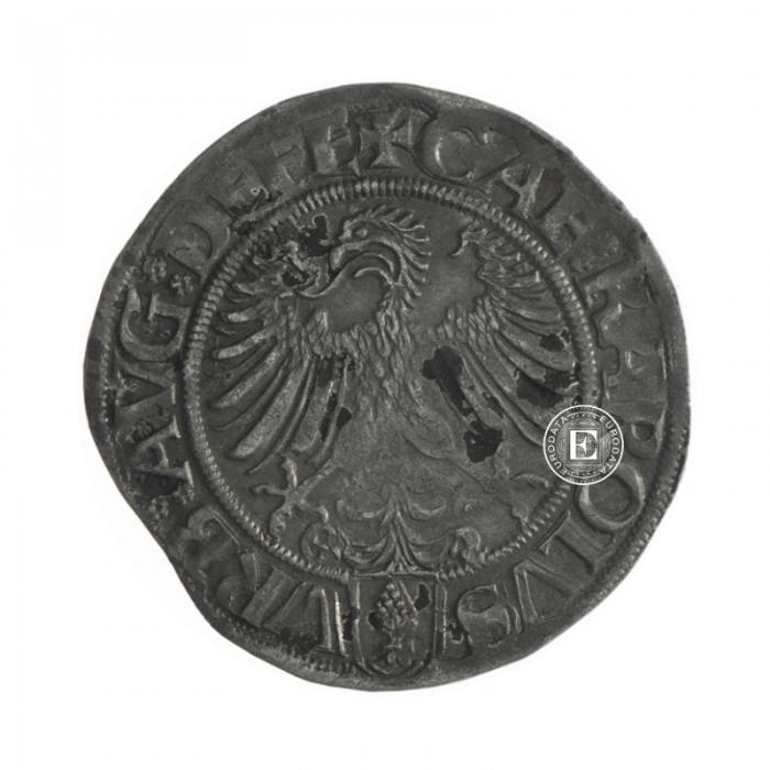 3.80 g sidabrinė moneta Batzen, Vokietija 1523