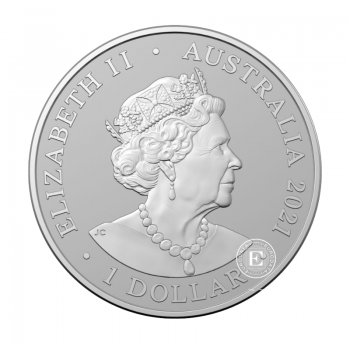 1 oz (31.10 g) sidabrinė moneta White shark, Australija 2021