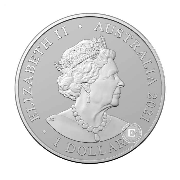 1 oz (31.10 g) sidabrinė moneta White shark, Australija 2021