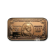1 oz copper bar Benjamin Franklin Banknote, USA 999