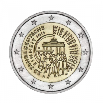  2 Eur pièce  25 years of German Unity, Allemagne 2015