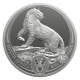 1 oz (31.10 g) sidabrinė moneta kortelėje Didysis penketas - Leopardas, Pietų Afrikos Respublika 2026