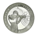 20 ruble (28.28 g) silber coin Biathlon, Belarus 2001