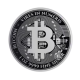 1 oz (31.10 g) sidabrinė moneta Bitcoin, Niujė 2024