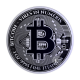 1 oz (31.10 g) titano moneta Bitcoin, JAV 2026