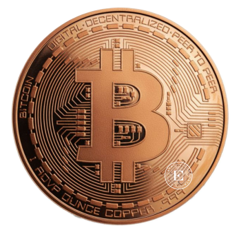 1 oz (31.10 g) Kupfermünze Bitcoin, USA random year