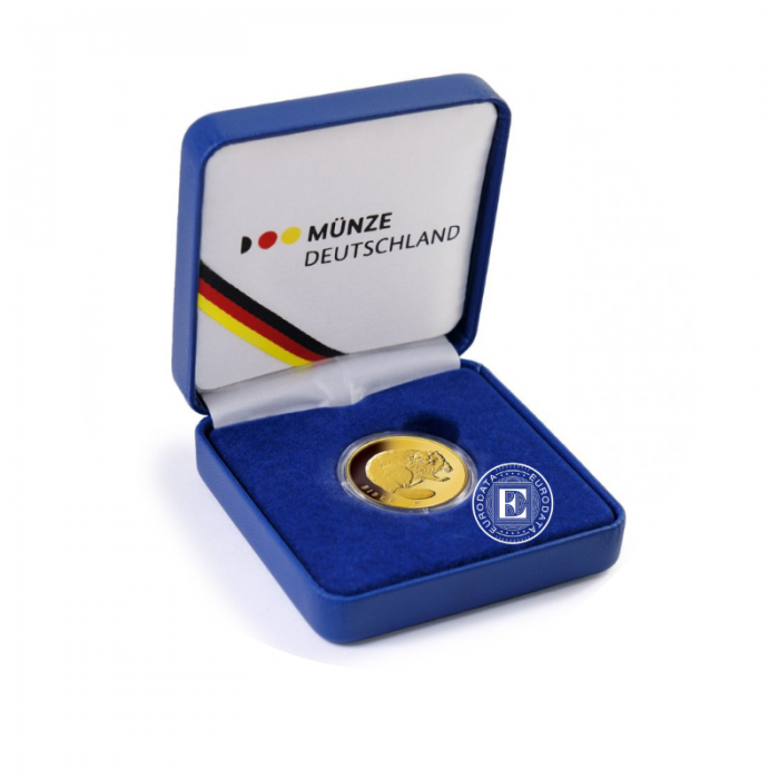 20 Eur (3.89 g) Goldmünze Beaver - D, F, G, J, Deutschland 2024 (mit Zertifikat)