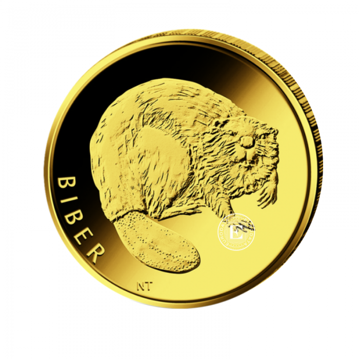 20 Eur (3.89 g) Goldmünze Beaver - D, F, G, J, Deutschland 2024 (mit Zertifikat)
