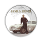 1 oz (31.10 g) pièce coloree  d'argent PROOF James Bond - Sean Conneryn, Tuvalu 2024
