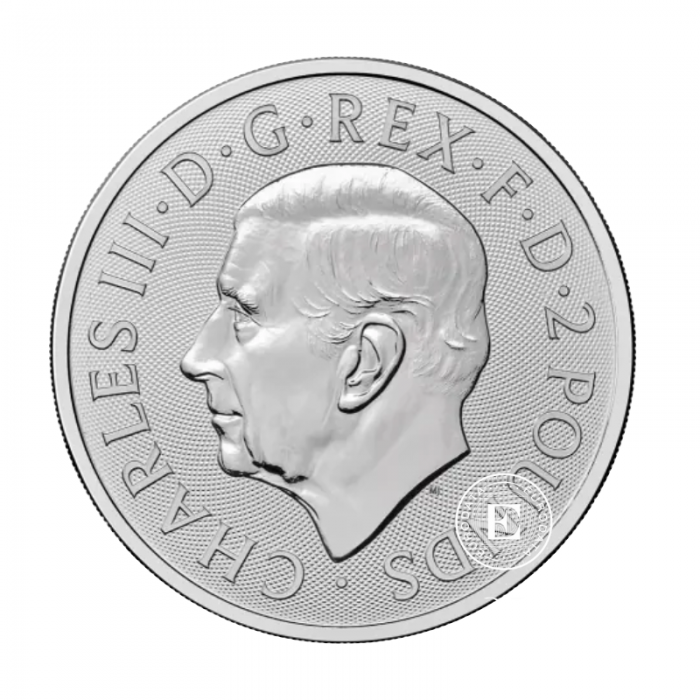 1 oz (31.10 g) sidabrinė moneta 1990-ųjų James Bondas, Didžioji Britanija 2025