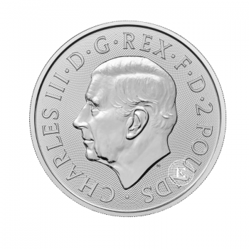 1 oz (31.10 g) sidabrinė moneta Legendary Creatures – Loch Ness Monster, Didžioji Britanija 2026