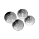 10 marek (14.34 g) srebrna moneta, Niemcy 1998-2001 (random year)