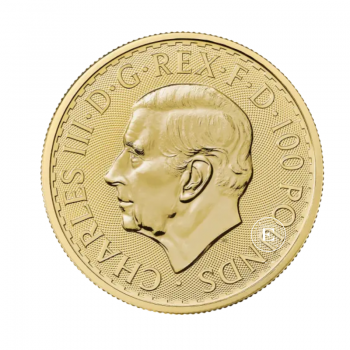 1 oz (31.10 g) auksinė moneta Britannia - Karalius Charlesas III, Didžioji Britanija 2026
