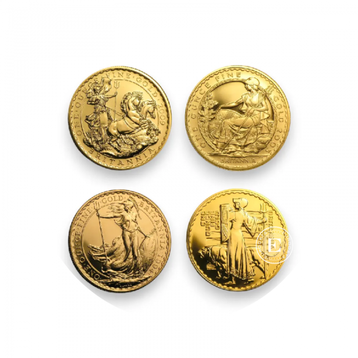1 oz (31.10 g) gold coin Britannia, Great Britain (random year)