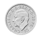 1/10 oz (3.11 g) piece d'argent Britannia King Charles III, Grande-Bretagne 2025