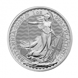 1 oz (31.10 g) platinum coin Britannia, King Charles III, Great Britain 2025