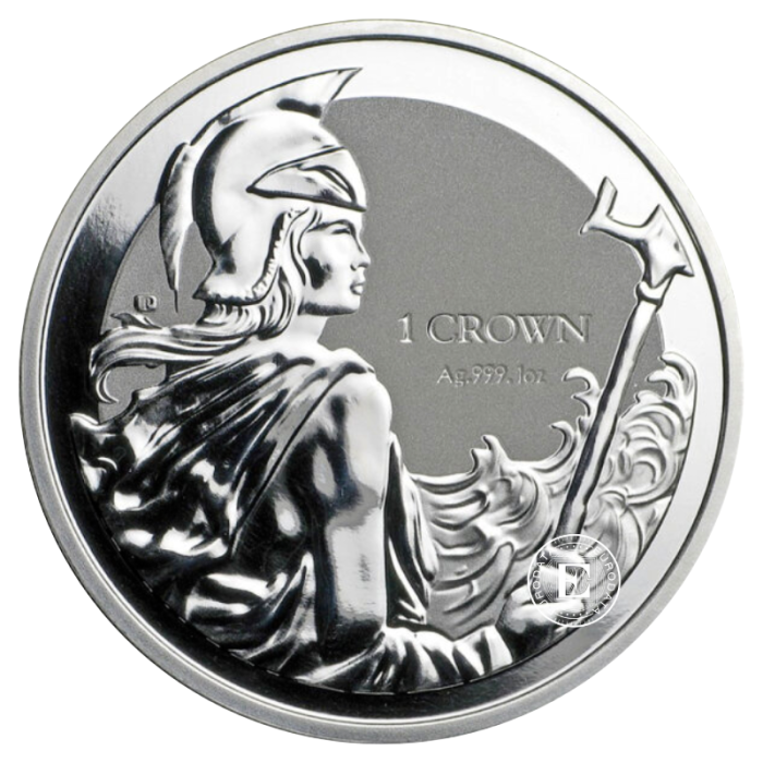 1 oz (31.10 g) srebrna moneta Britannia, Brytyjskie Wyspy Folkland 2017