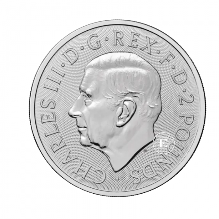 1 oz (31.10 g) Silbermünze Britannia -  King Charles III, Großbritannien 2026