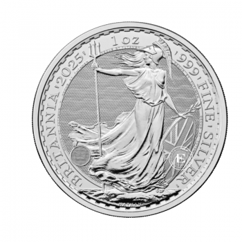 1 oz (31.10 g) silver coin Britannia - King Charles III, Great Britain 2025 (Tube)