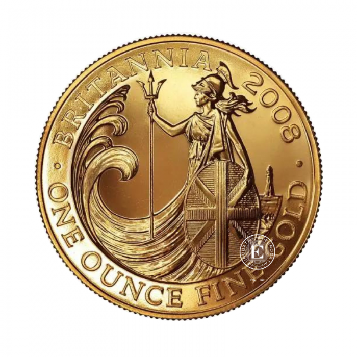 1 oz (31.10 g) gold coin Britannia, Great Britain (random year)