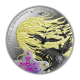 5 Eur (12.44 g) silver colored coin fairy tale The Twelve Brothers, Twelve Black Ravens, Lithuania 2024