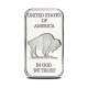 1 oz (31.10 g) sidabro luitas Buffalo, JAV 999