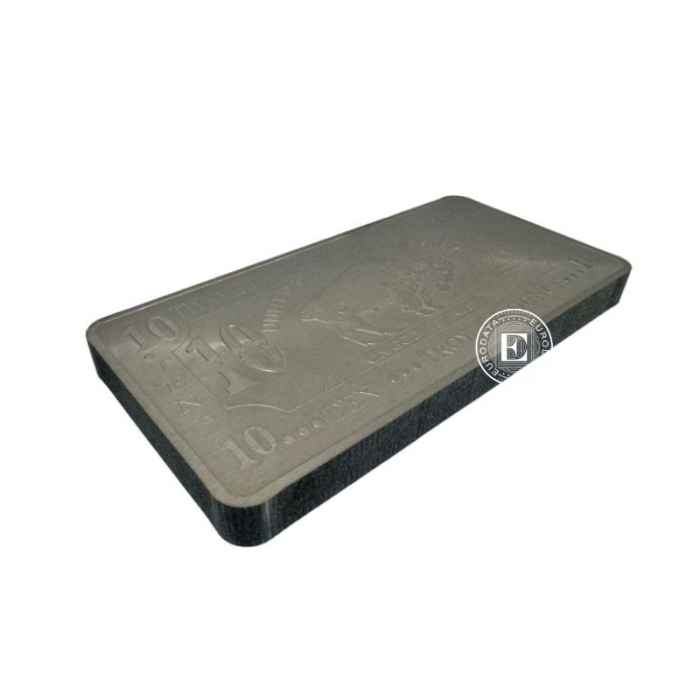 10 oz (311 g) titano luitas Buffalo, JAV