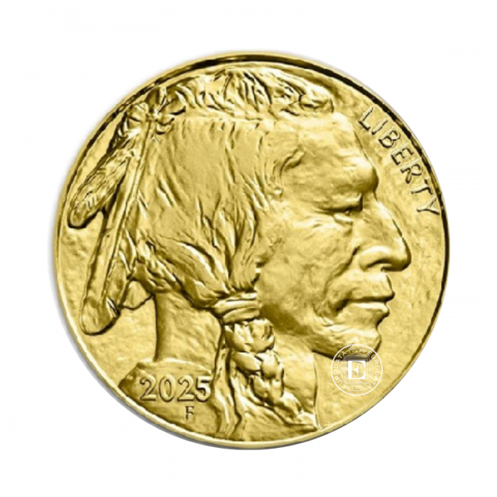 1 oz (31.10 g) srebrna moneta Buffalo, USA 2025