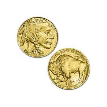 1 oz (31.10 g) auksinė moneta Buivolas, JAV 2025