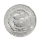 1 oz (31.10 g) pièce d'argent Year of the rabbit, Royaume de Bhoutan 2023