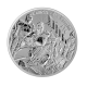 1 oz (31.10 g) sidabrinė moneta Kamelotas – seras Lanselotas, Niujė 2024