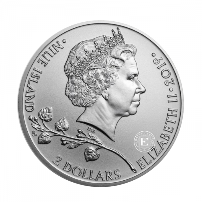 1 oz (31.10 g) silbermünze Czech Lion, Niue 2019