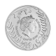 1 oz (31.10 g) sidabrinė moneta Čekijos liūtas, Niujė 2021