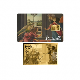 1/1000 oz gold bar-coin Sandro Botticelli Paintings – The Cestello Annunciation, Chad