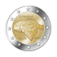 2 Eur moneta na karcie Gozo tsitadell, Malta 2024