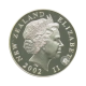 5 dolerių (28.28 g) sidabrinė PROOF moneta Amerikos taurė 2003, Naujoji Zelandija 2002