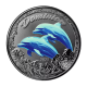 1 oz (31.10 g)  srebrna kolorowa moneta EC8 Dominica -  Dolphin, Wschodnie Karaiby 2023