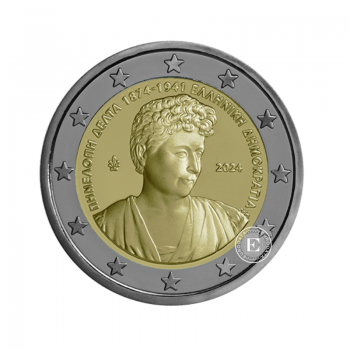 2 Eur moneta Penelope Delta, Graikija 2024