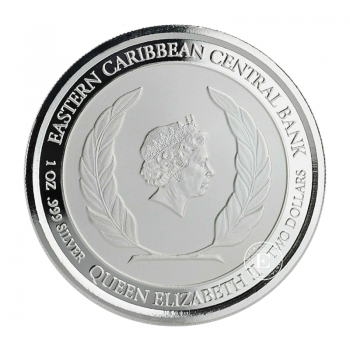 1 oz (31.10 g) sidabrinė moneta EC8 Dominica -  The Nature Isle, Rytų Karibų Salos 2019