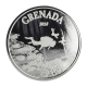 1 oz (31.10 g) sidabrinė moneta EC8 Grenada – Diving, Rytų Karibų Salos 2018