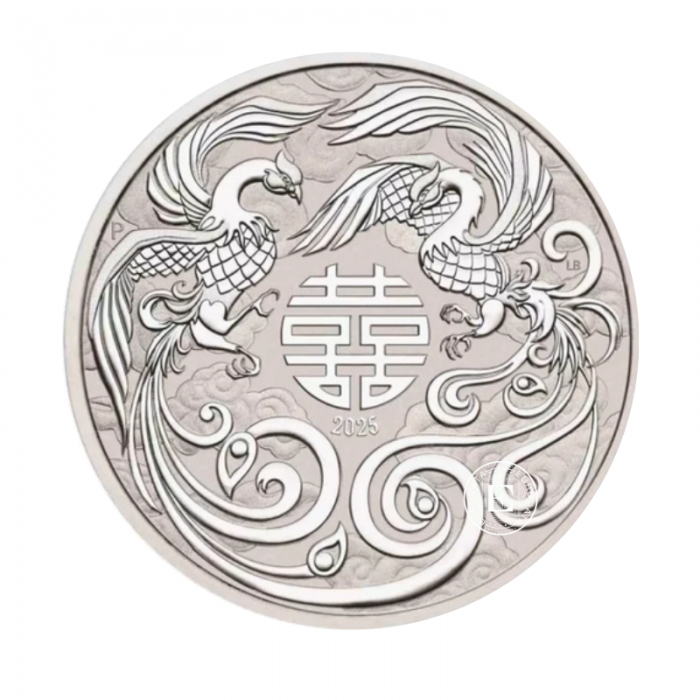 1 oz (31.10 g) sidabrinė moneta Myths and Legends - Double Phoenix, Australija 2025
