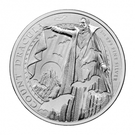 1 oz (31.10 g) Silbermünze Gothic Horror – Dracula, Großbritannien 2025