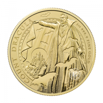 1 oz (31.10 g) auksinė moneta Gothic Horror – Dracula, Didžioji Britanija 2025