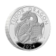 1 oz (31.10 g)  srebrna PROOF  moneta The Royal Tudor Beasts - Dragon, Wielka Brytania, 2024
