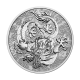 1 oz (31.10 g) sidabrinė moneta Kinijos mitai ir legendos – Drakonas,  Australija 2021