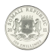 1 oz (31.10 g) pièce d'argent Faune Africaine - Éléphant, Somalie 2011