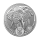 1 oz (31.10 g) srebrna moneta na karcie Big Five – Elephant, Republika Południowej Afryki 2019